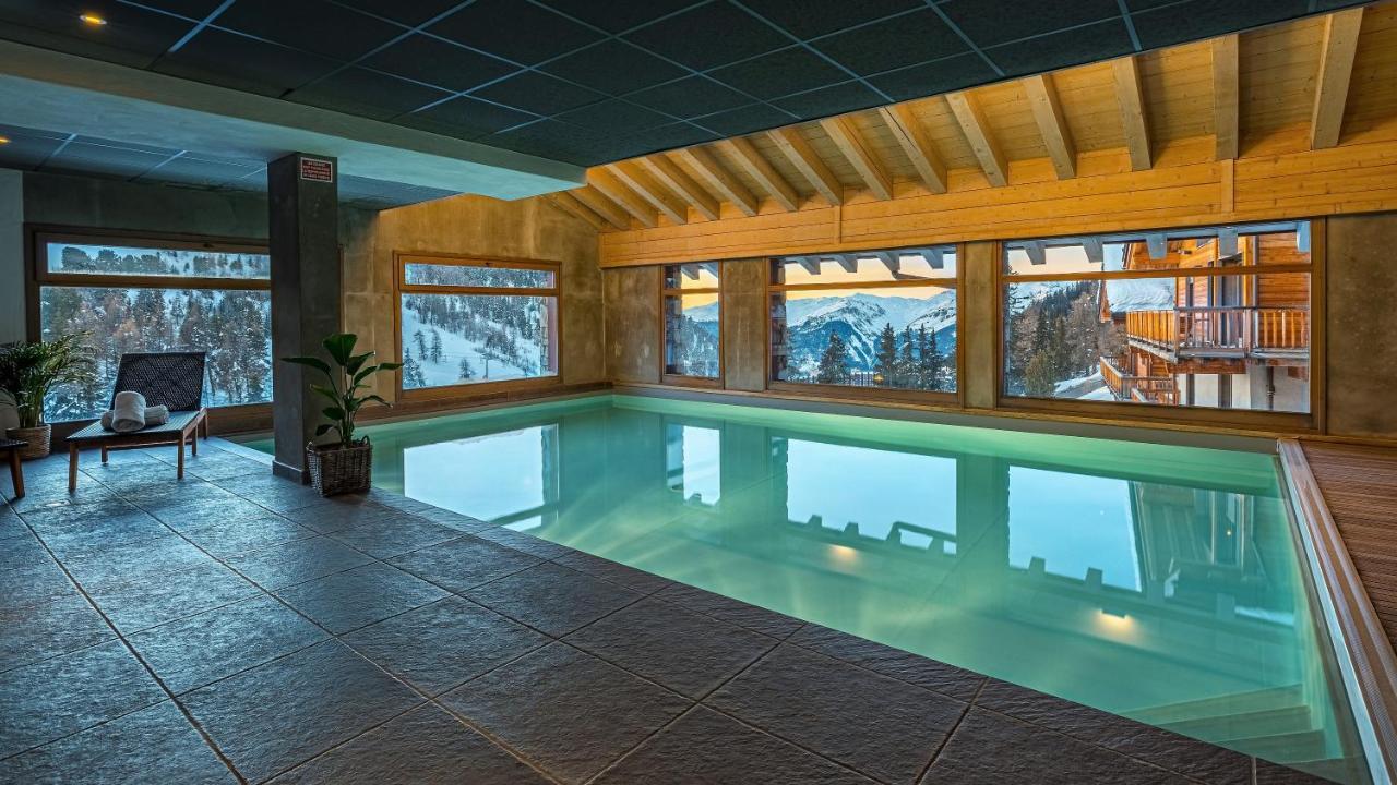 Hotel Carlina By Les Etincelles La Plagne Exterior foto