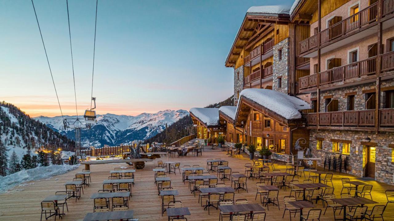 Hotel Carlina By Les Etincelles La Plagne Exterior foto