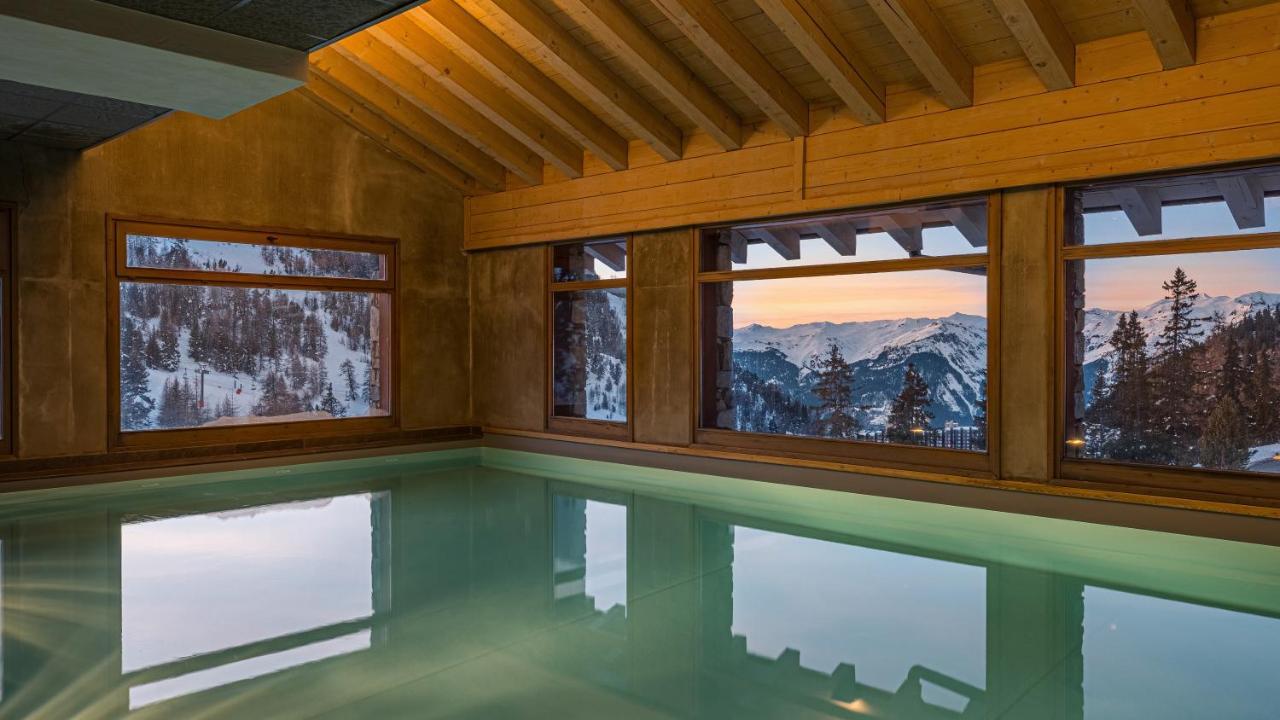 Hotel Carlina By Les Etincelles La Plagne Exterior foto