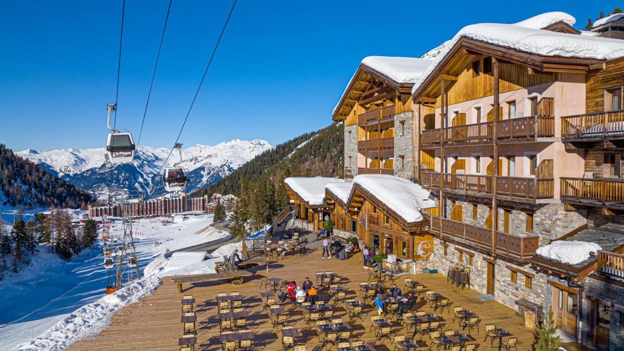 Hotel Carlina By Les Etincelles La Plagne Exterior foto