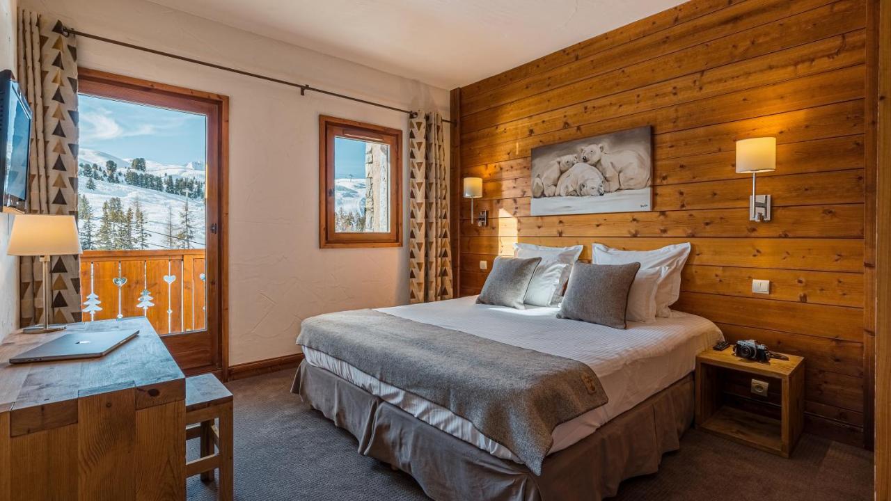 Hotel Carlina By Les Etincelles La Plagne Exterior foto