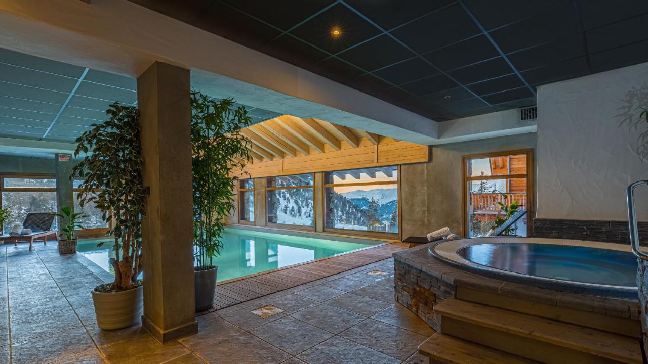 Hotel Carlina By Les Etincelles La Plagne Exterior foto
