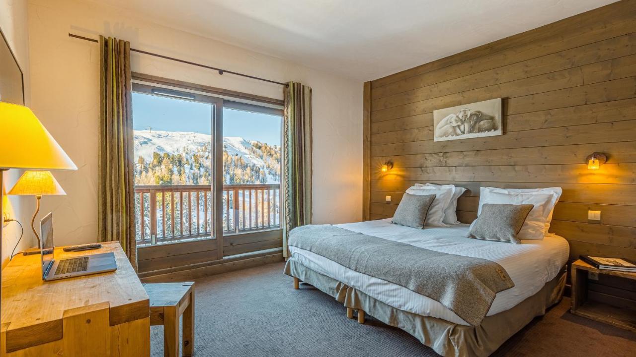 Hotel Carlina By Les Etincelles La Plagne Exterior foto