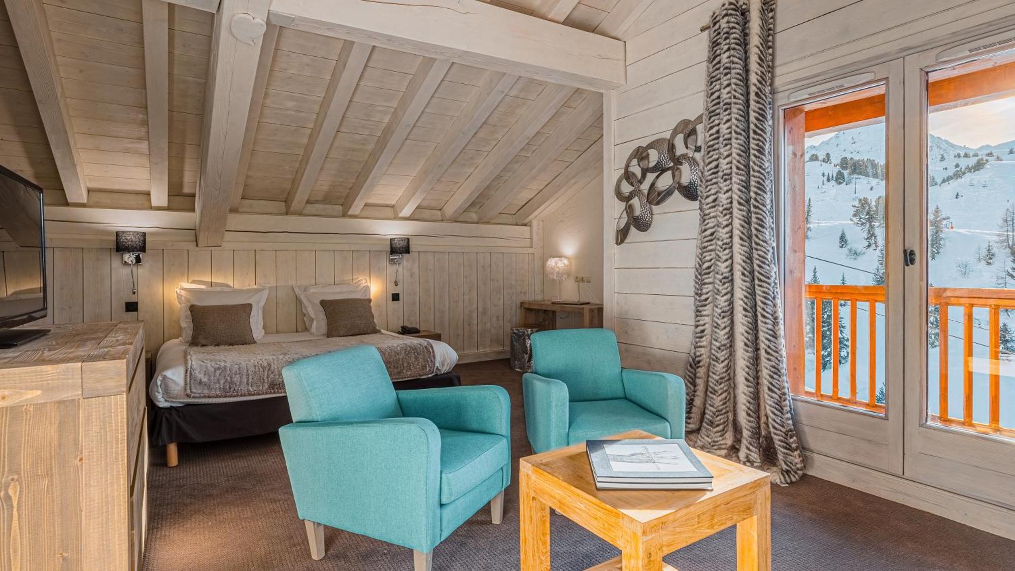 Hotel Carlina By Les Etincelles La Plagne Exterior foto