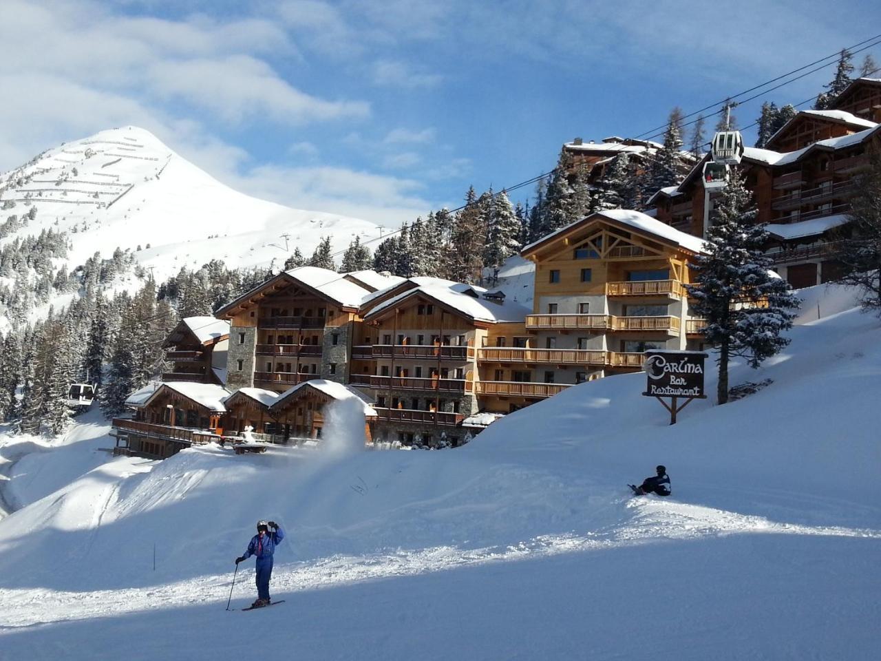 Hotel Carlina By Les Etincelles La Plagne Exterior foto